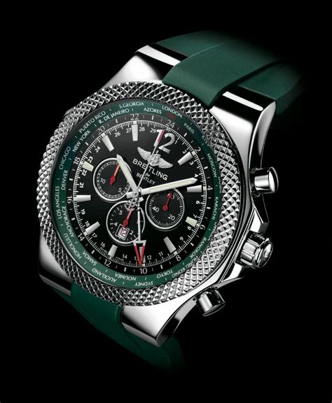 breitling bentley gmt british racing green|breitling bentley 6.75.